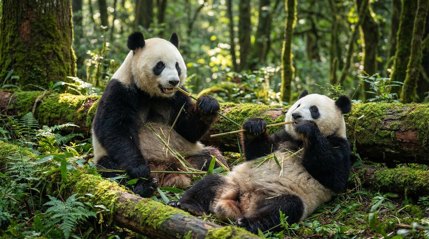 海角网视频-双胞胎熊猫